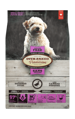 OVEN-BAKED TRADITION - Grain-Free Duck Food for Small Breed Dogs