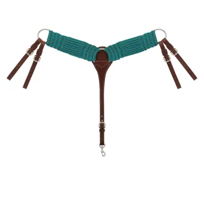 WEAVER - EcoLuxe Turquoise Bamboo Breast Collar