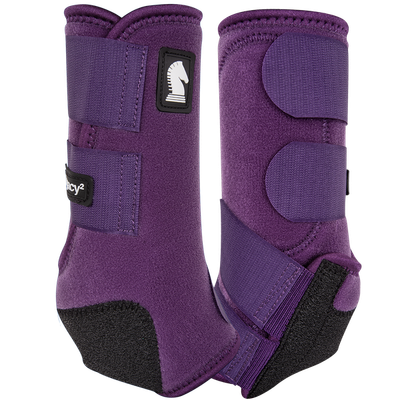 CLASSIC EQUINE - Legacy2 Eggplant Support Boots