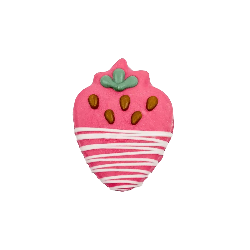 BOSCO &amp; ROXY'S - Strawberry Handmade Valentine's Day Cookies