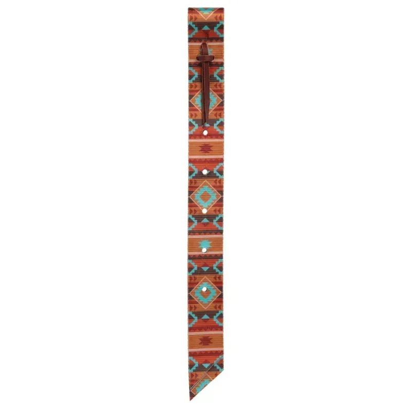 WEAVER - Patterned Tie Strap Lost Creek w/Holes