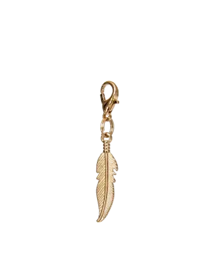 LUXY CHARMS - Gold Feather