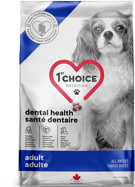 1st CHOICE - Dental Health Formula for All Breeds Adult Dogs