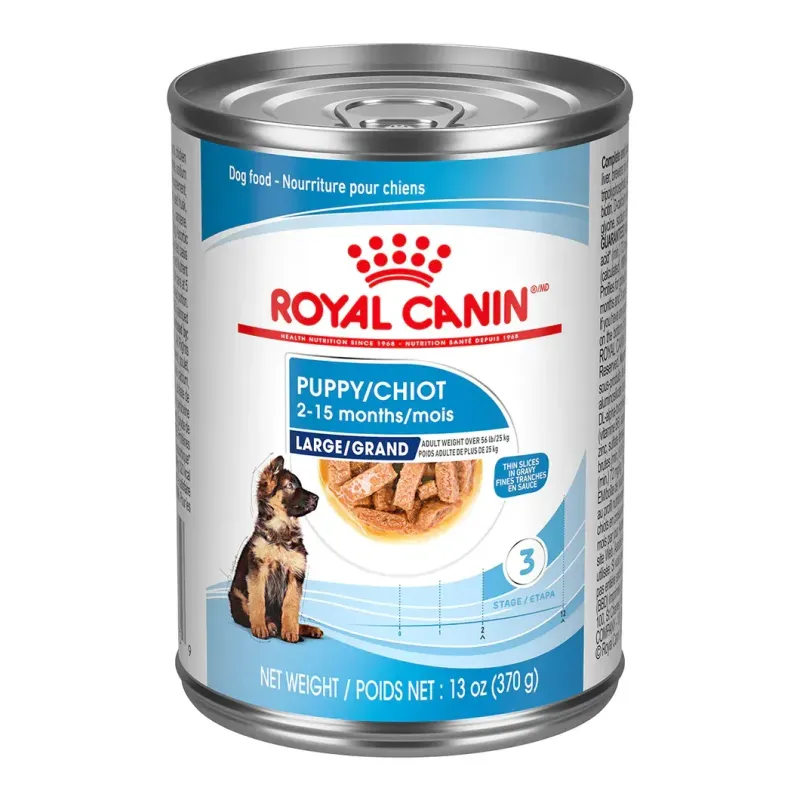 ROYAL CANIN - Large Puppy Thin Slices in Gravy Canned Dog Food