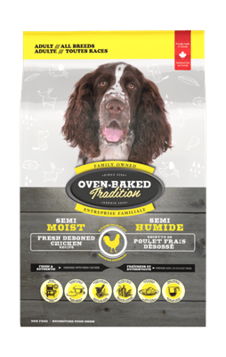 OVEN-BAKED TRADITION - Semi-Moist Chicken Food for Adult Dogs