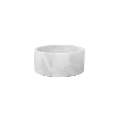 KENTUCKY DOGWEAR - Feeding White Marble Bowl