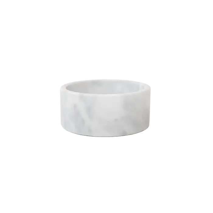 KENTUCKY DOGWEAR - Feeding White Marble Bowl