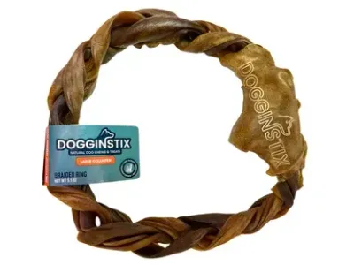 DOGGINSTIX - Braided Lamb Collagen Ring