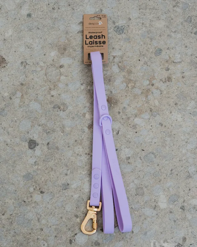 DEXYPAWS - Lilac Waterproof Dog Leash