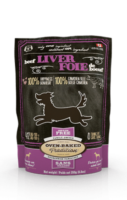 OVEN-BAKED TRADITION - All Natural Grain-Free Beef Liver Treats