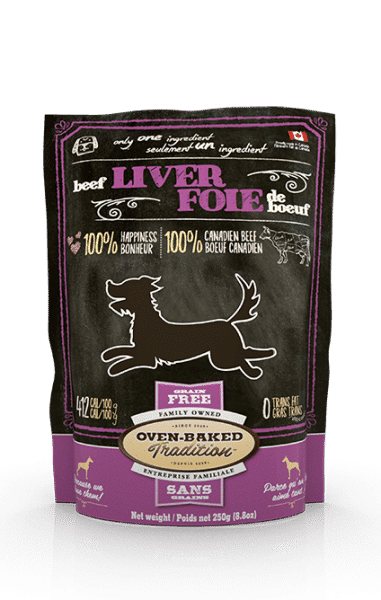 OVEN-BAKED TRADITION - All Natural Grain-Free Beef Liver Treats