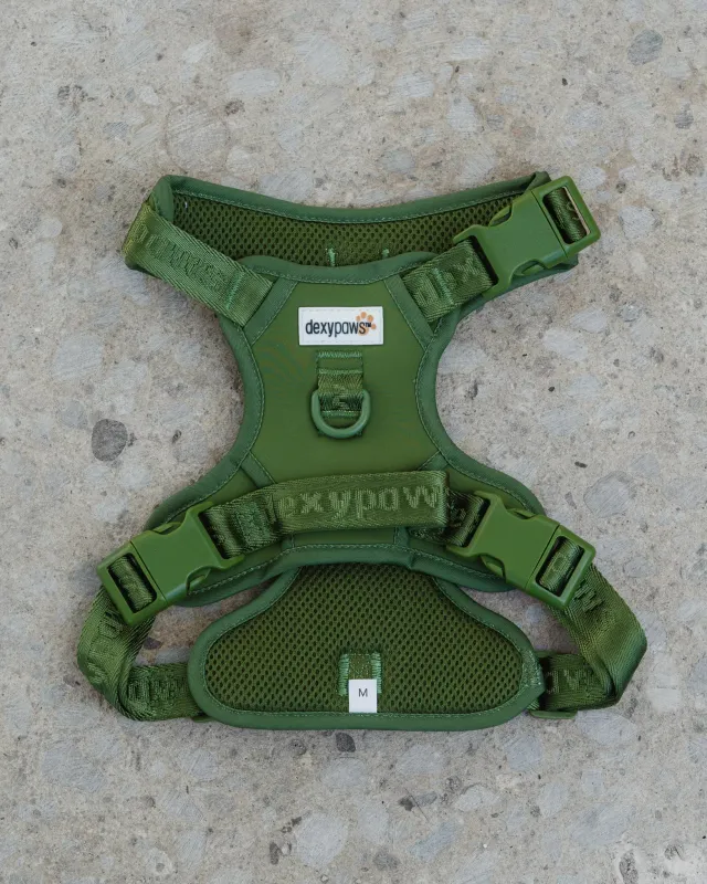 DEXYPAWS - Camo Green No-Pull Dog Harness
