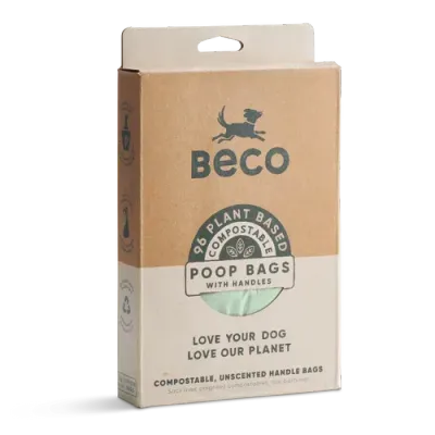 BECO - Biodegradable poop bags with handles