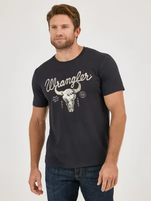 WRANGLER - Steerhead Graphic Black Steer T-Shirt