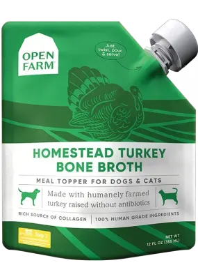 OPEN FARM - Turkey Bone Broth