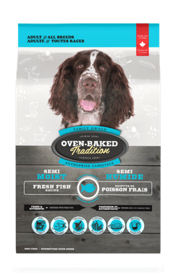 OVEN-BAKED TRADITION - Semi-Moist Fish Food for Adult Dogs