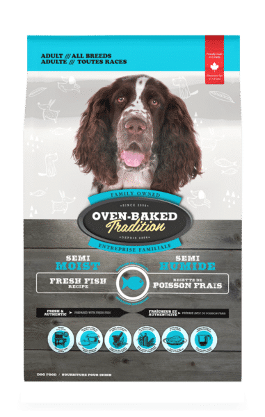 OVEN-BAKED TRADITION - Semi-Moist Fish Food for Adult Dogs