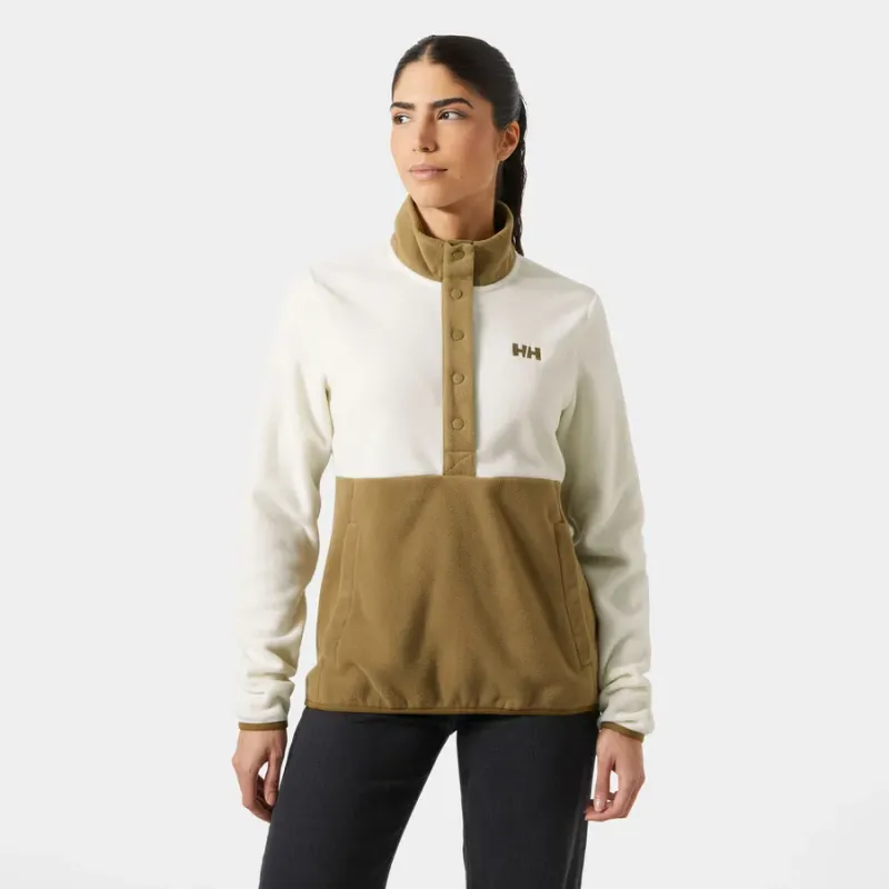 HELLY HANSEN - Pullover DayBreaker with Snap Sepia