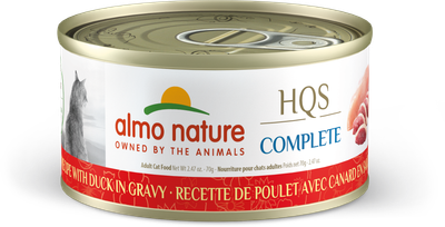 ALMO NATURE - HQS Complete - Chicken &amp; Duck inGravy