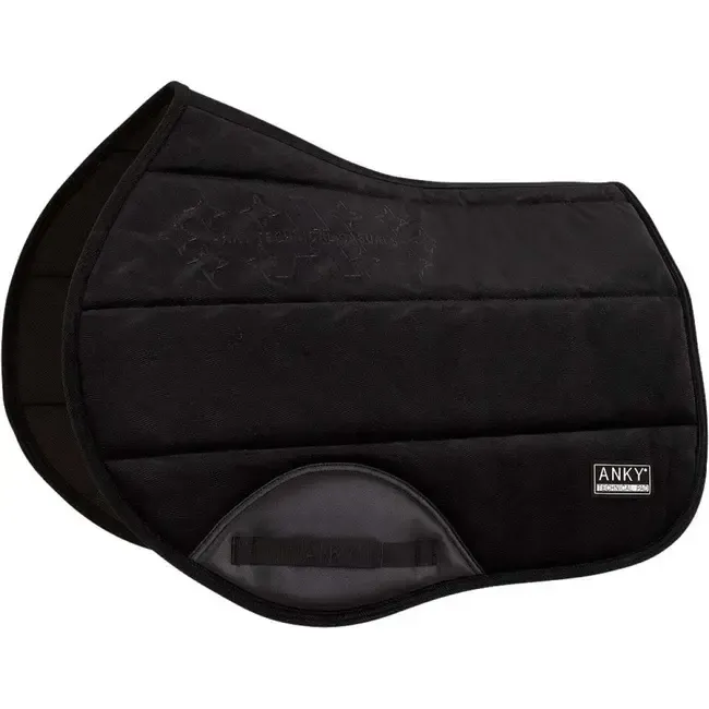 ANKY - Velvet Wave Black Jumping Saddle Pad
