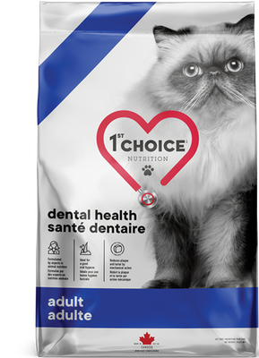 1st CHOICE - Dental Health Formula for All Breeds Adult Cats