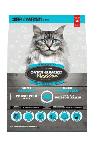 OVEN-BAKED TRADITION - Fish Semi-Moist Food for Adults Cats