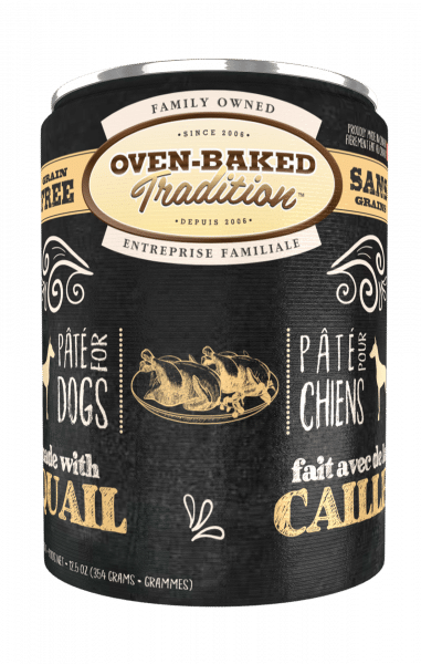 OVEN-BAKED TRADITION - Grain-Free Quail Pâté for Dogs