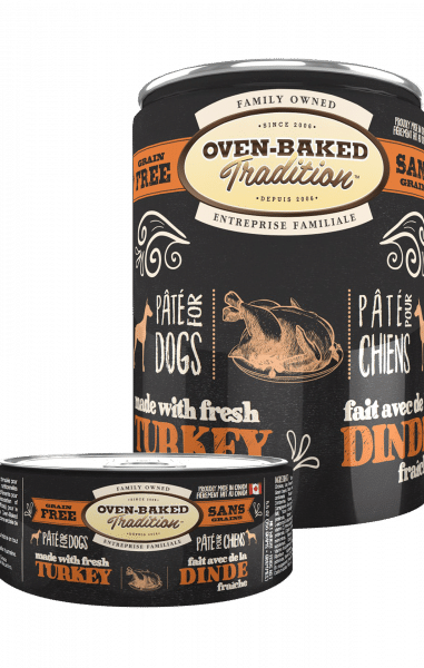 OVEN-BAKED TRADITION - Grain-Free Turkey Pâté for Dogs