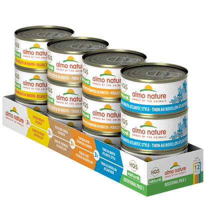 ALMO NATURE - HQS Natural Pack - Rotation Pack (4 flavors)