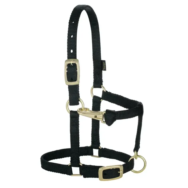 WEAVER - Miniature Horse Adjustable Chin &amp; Throat Snap Halter