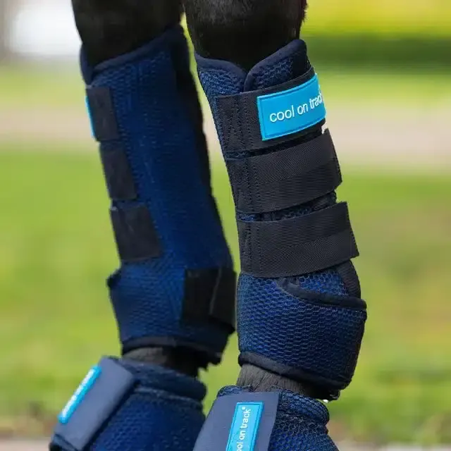 BACK ON TRACK - Cool On Track Navy Quick Wrap