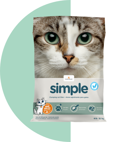 INTERSAND - "Simple" Clumping Cat Litter