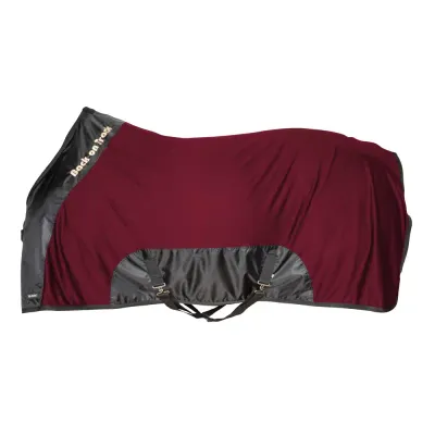 BACK ON TRACK - Wine Red Royal Mesh Rug Deluxe w/Hood