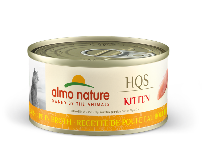 ALMO NATURE - HQS Natural - Chicken in Broth for Kitten
