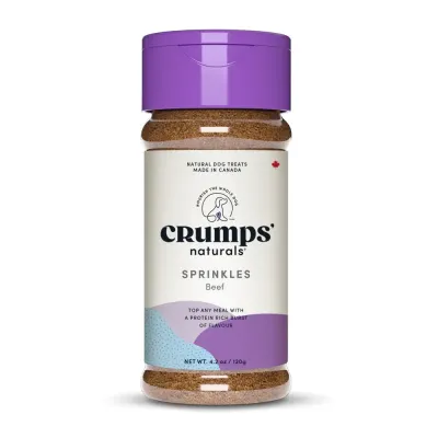 CRUMPS' NATURALS - Beef Sprinkles Dog Food Topper