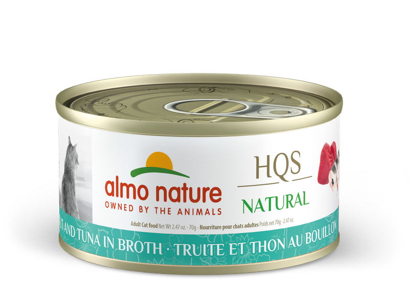 ALMO NATURE - HQS Natural - Trout &amp; Tuna in Broth