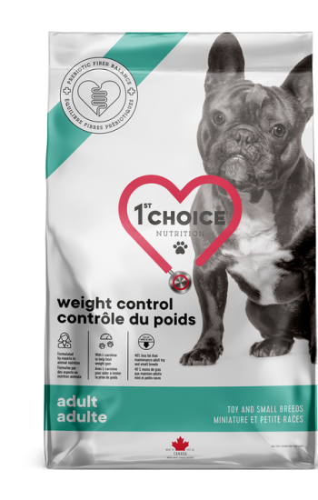 1st CHOICE - Weight Control Formula for Toy &amp; Small Breeds Adult Dogs