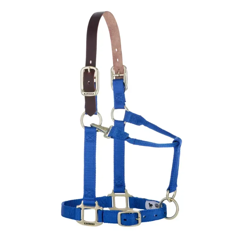 WEAVER - Breakaway Original Adjustable Blue Chin &amp; Throat Snap 1'' Hal