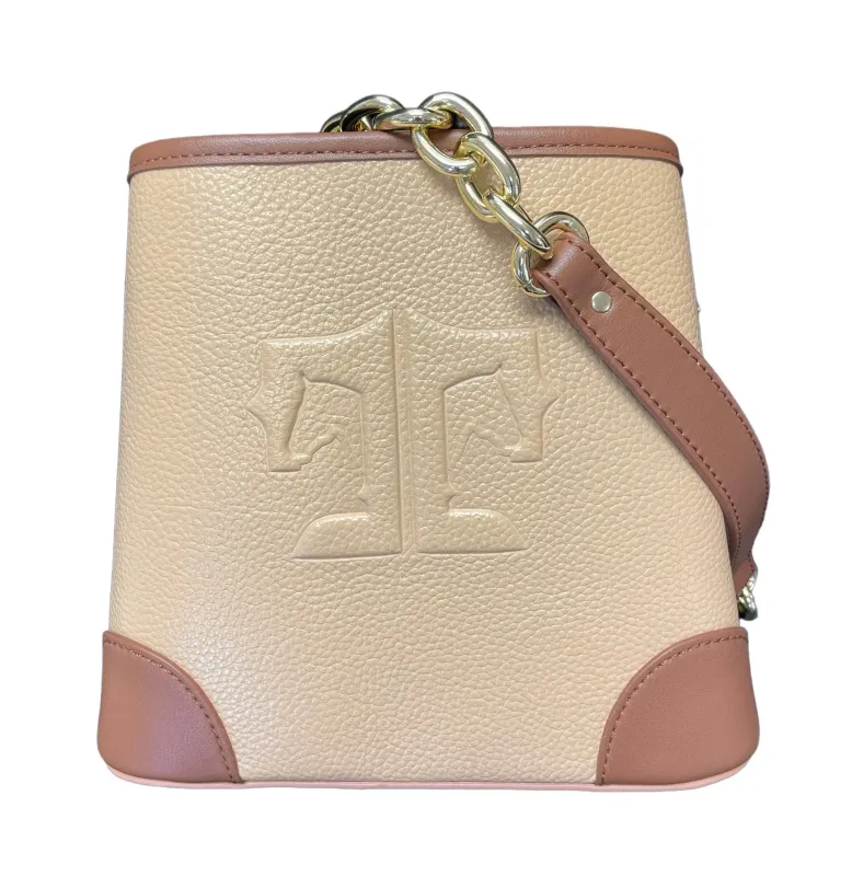 TUCKER TWEED EQUESTRIAN - The Shetland Bag - Camel/Saddle Brown