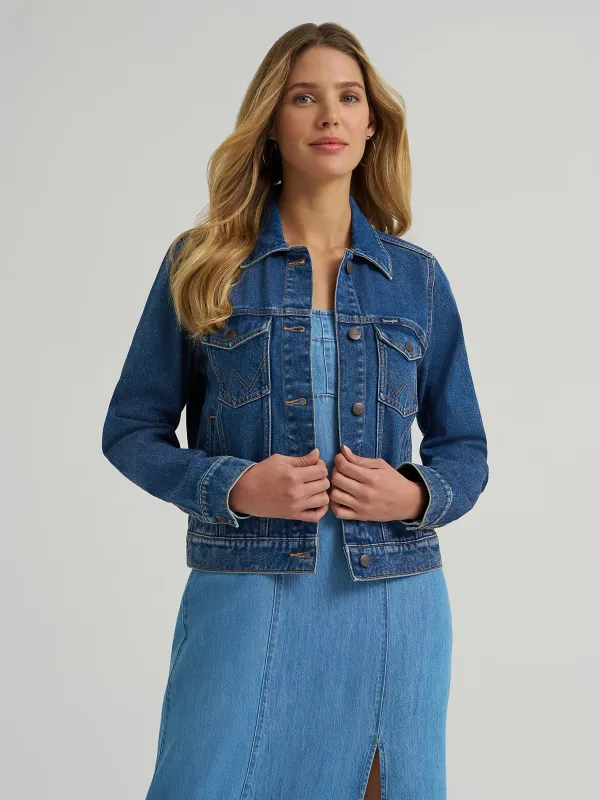 WRANGLER - Western Unlined Denim Jacket