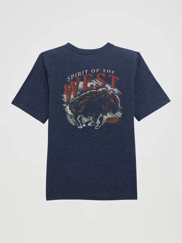 WRANGLER - Back Rodeo Graphic T-Shirt
