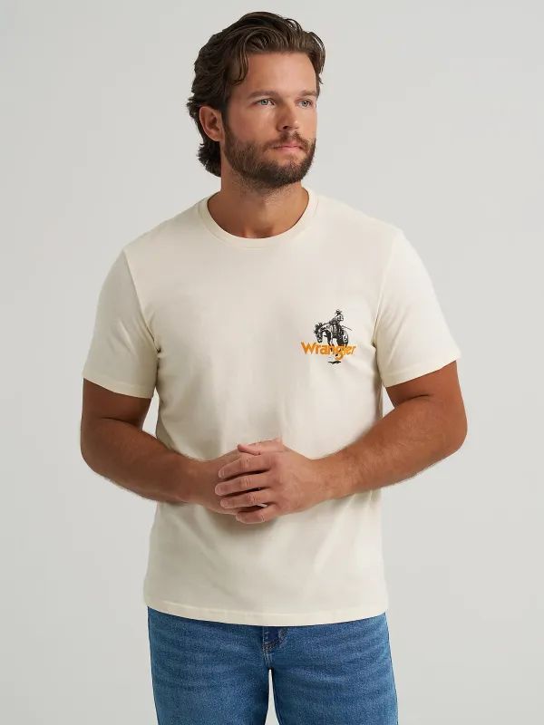 WRANGLER - Long Live Cowboys Back Graphic T-Shirt