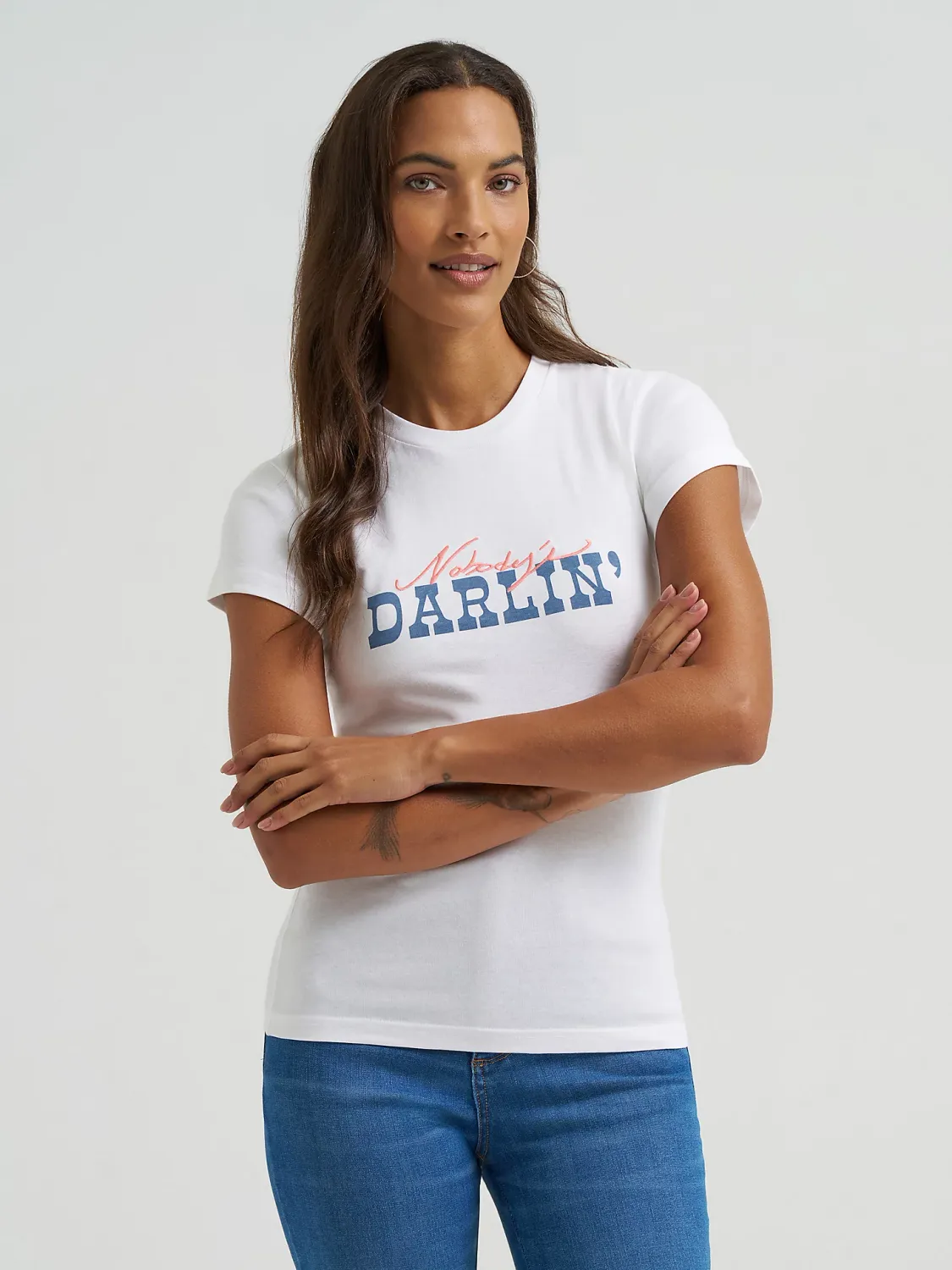 WRANGLER - Nobody's Darlin' Shrunken Band Tee