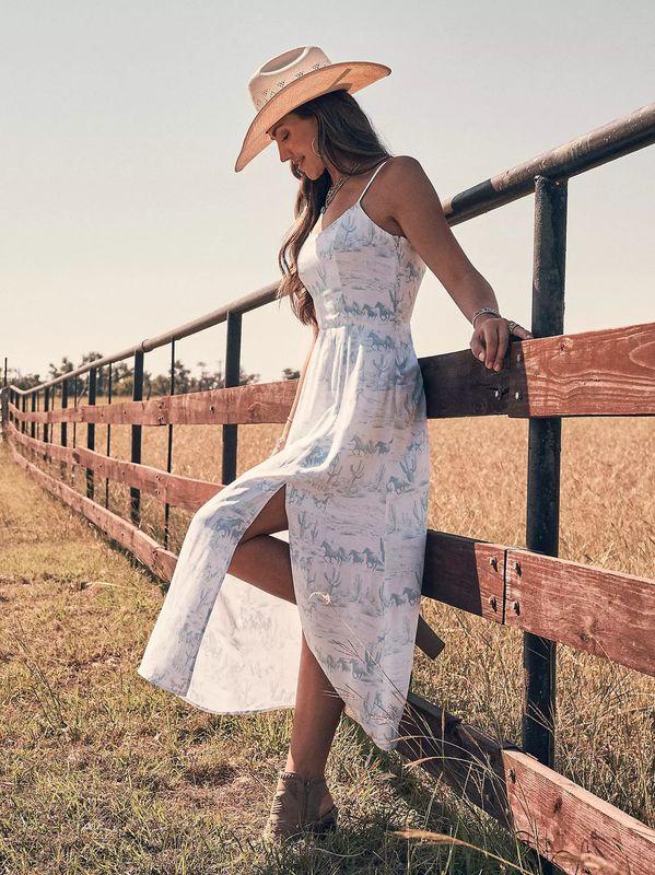 Robes western pour femme
