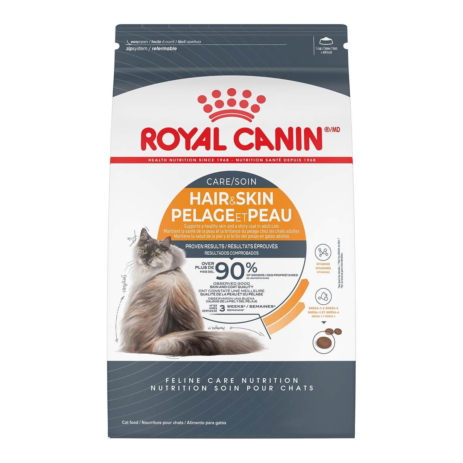 ROYAL CANIN - Feline Care Nutritional Hair &amp; Skin Care, Format: 2.73kg