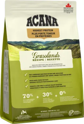 ACANA -  Highest Protein Grasslands Dry Dog Food