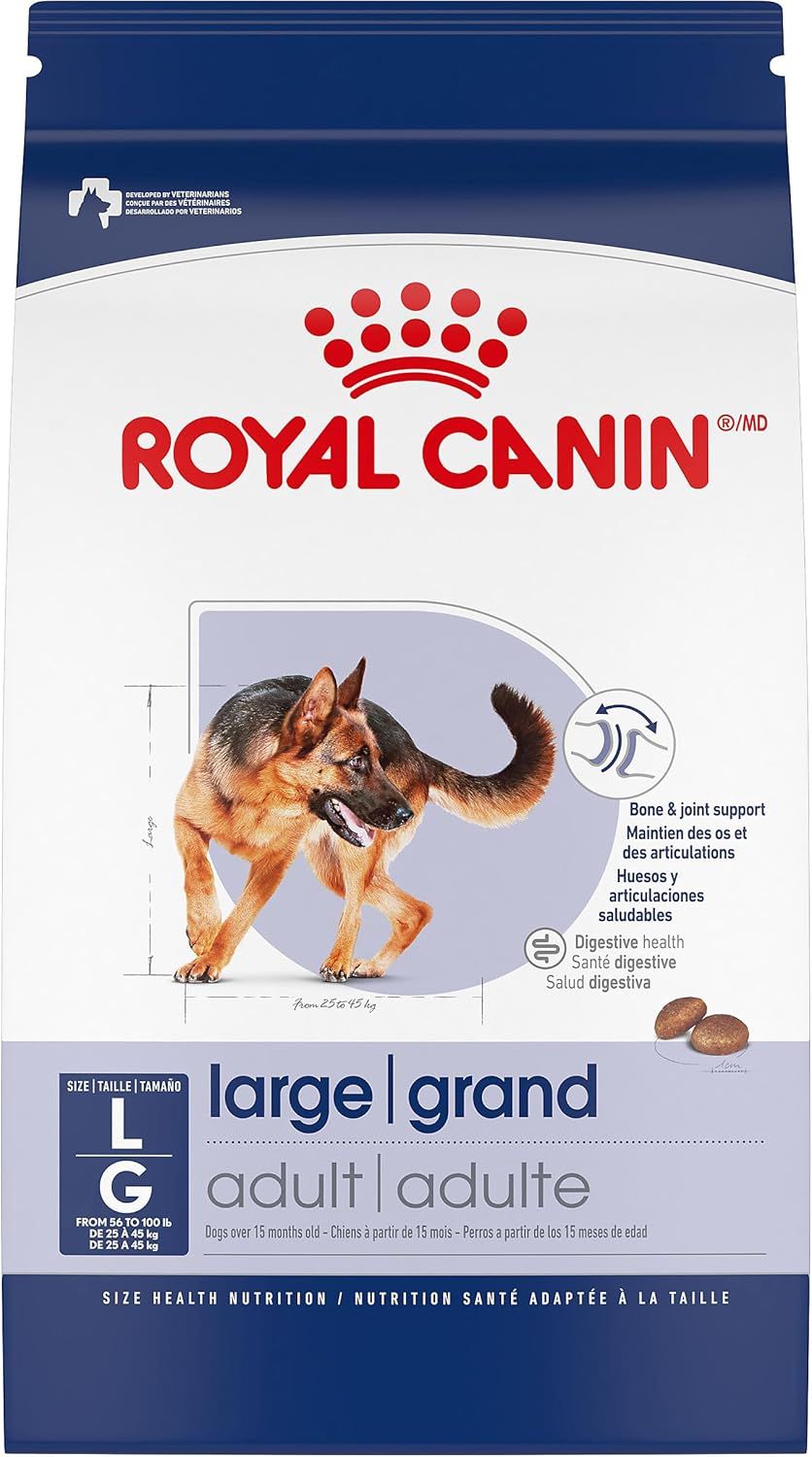 ROYAL CANIN - Large Adult Dry Dog Food, Size: 7.72kg