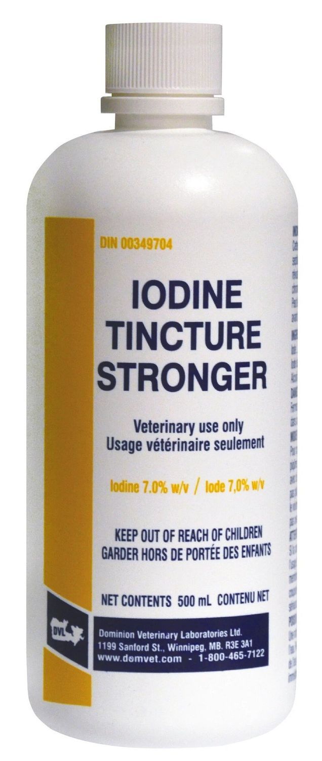 DOMINION VET - Iodine Tincture stronger, Format: 500ml