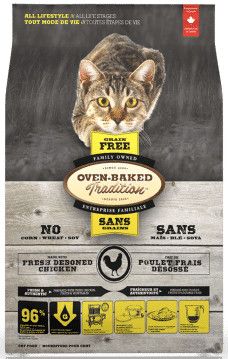OVEN-BAKED TRADITION - Grain-Free Chicken Food for Cats, Format: 2.27kg