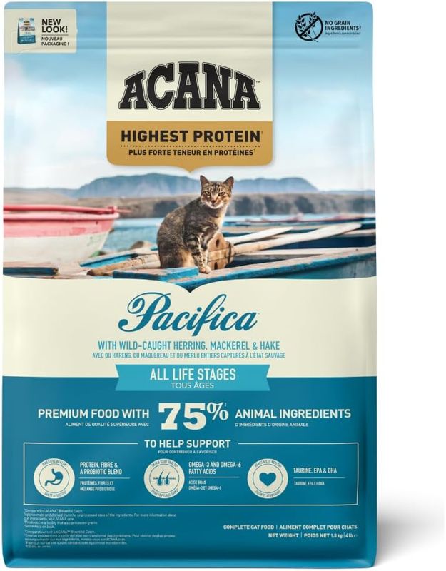 ACANA -  Highest Protein Pacifica Dry Cat Food